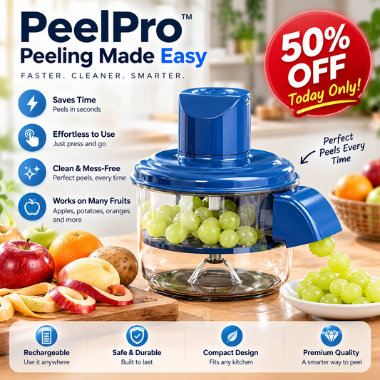 Automatic Electric Fruit and Vegetable Peeler with One-Touch Operation