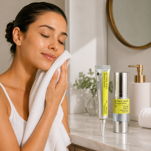 Nettoyez et préparez votre peau